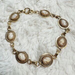 Bojar 12K Cameo Bracelet